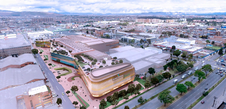 Cuenta atrás para la apertura del centro comercial Plaza Central en Bogotá